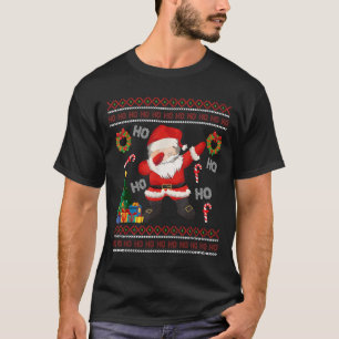 Hohoho Santa Claus Dabbing Ugly Christmas Sweater