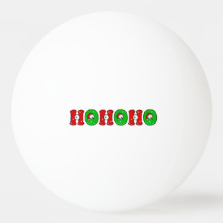 HOHOHO Santa Claus Laugh SnowMan Cute Christmas Ping Pong Ball