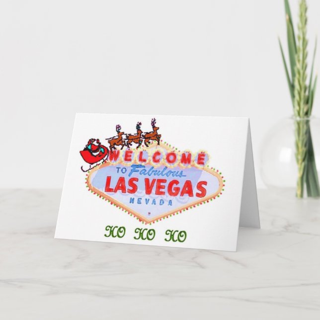 hohohosanta1 holiday card (Front)