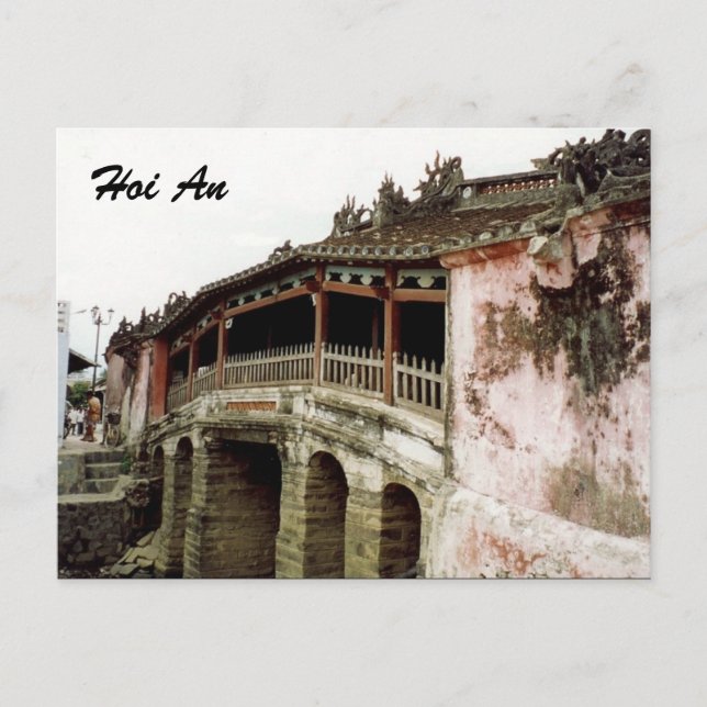 hoi an bridge postcard (Front)