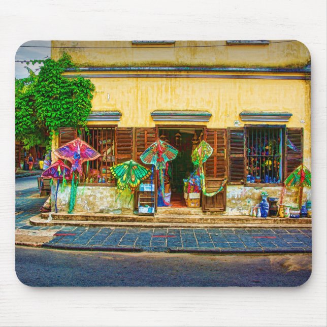 Hoi An Storefront Mouse Mat (Front)