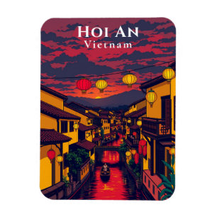 Hoi An Vietnam Ancient Town Lanterns Magnet
