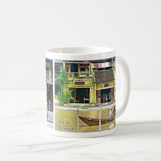 Hoi An, Vietnam Bicycle Double Sided Coffee Mug (Front Right)