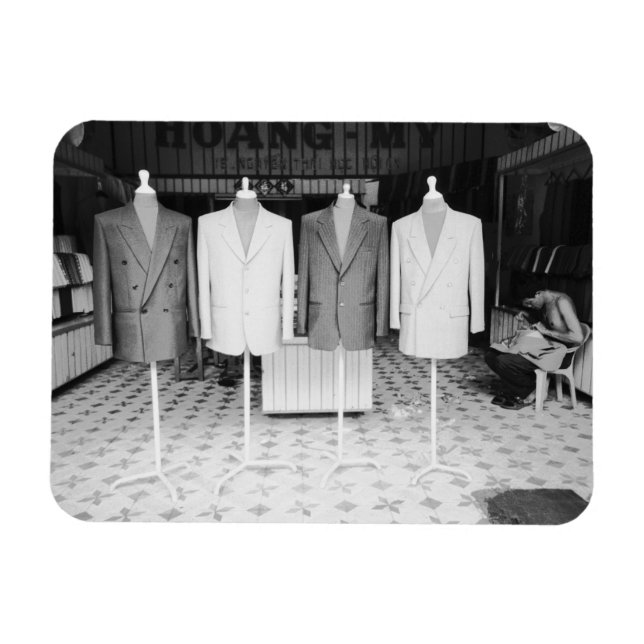 Hoi An Vietnam, Custom Suits to go Magnet (Horizontal)