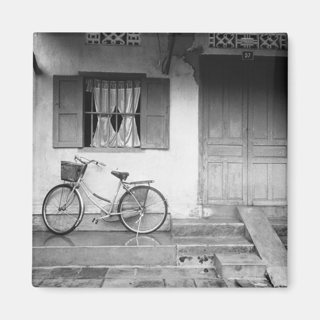 Hoi An Vietnam, House with Bicycle Magnet (Front)