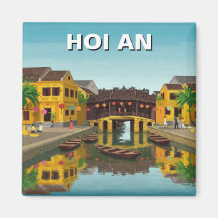 Hoi An Vietnam Japanese Covered Bridge Travel Magnet