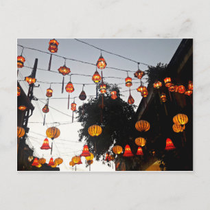 Hoi An Vietnam Lanterns Postcard