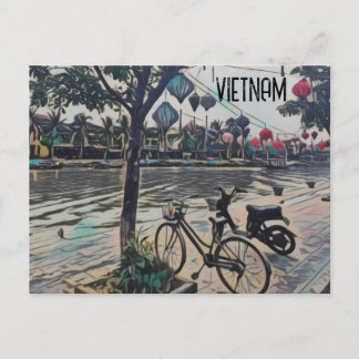 Hoi An Vietnam Lanterns Postcard