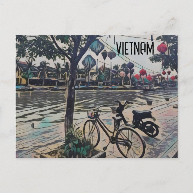 Hoi An Vietnam Lanterns  Postcard (Front)