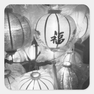 Hoi An Vietnam, Lanterns Square Sticker