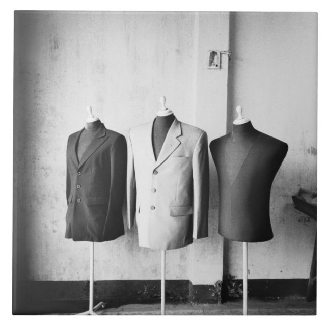 Hoi An Vietnam, Suit jackets made to order! Tile (Front)
