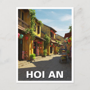 Hoi An Vietnam Travel Postcard