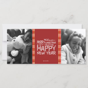 Hoilday Double Photo Card