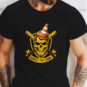 Hoist The Cone Funny Baseball Meme T-Shirt