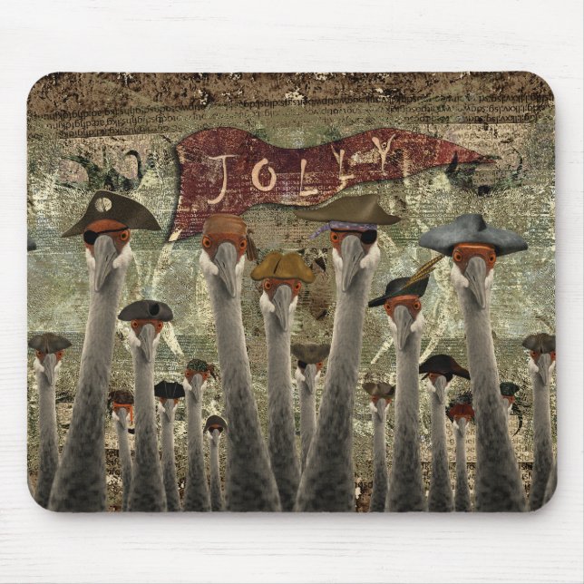 Hoist The Jolly Mouse Mat (Front)