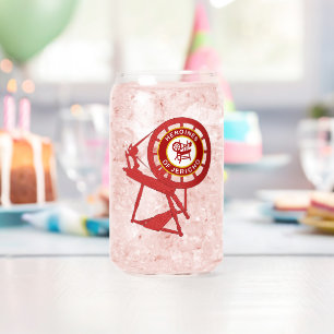 HOJ Printed Can Glass