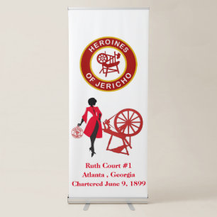 HOJ RETRACTABLE BANNER