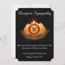 HOJ Sympathy Card