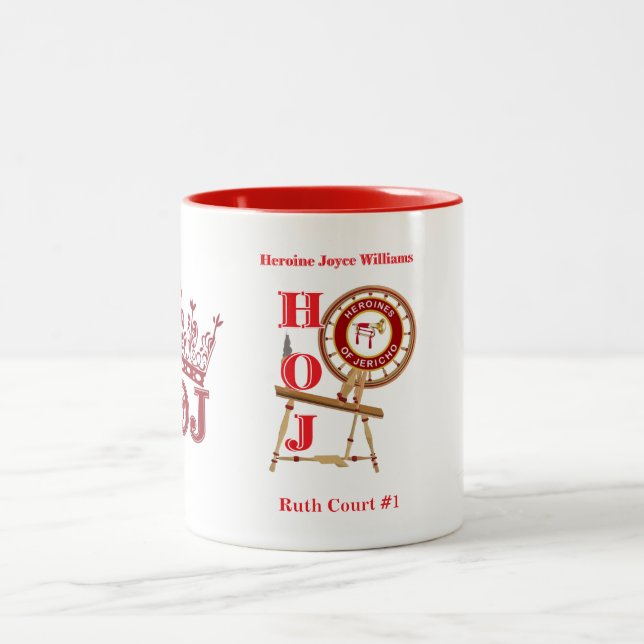 HOJ Two-Tone COFFEE MUG (Center)