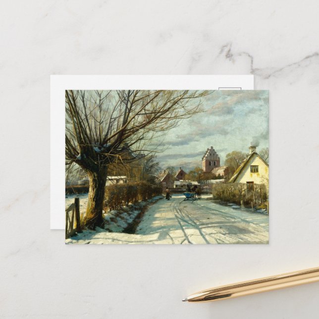 Hoje Taastrup, Outside Copenhagen Holiday Postcard (Front/Back In Situ)