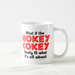 hokey cokey coffee mug