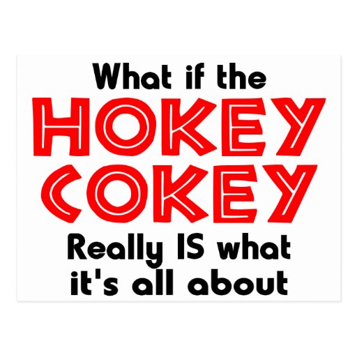 hokey cokey postcards | Zazzle.co.uk