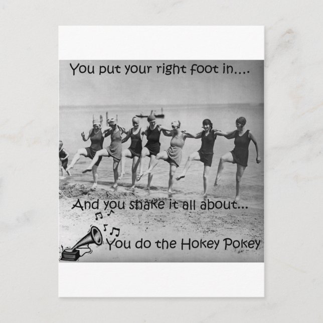 Hokey Pokey Postcard (Front)