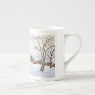 Hokkaido Snow Bone China Coffer Mug