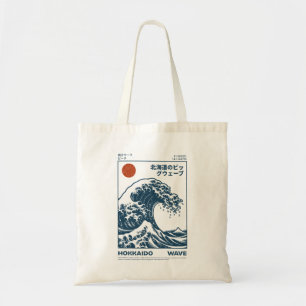 Hokkaido Wave – Japanese Surf Tote Bag