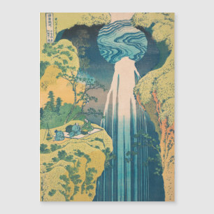 Hokusai Amida Falls Japan Waterfall 