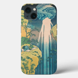 Hokusai Amida Falls Japan Waterfall  iPhone 13 Case