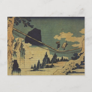 Hokusai Art painting Landscape Postcard