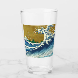 Hokusai Big Wave Japan Japanese Art Glass