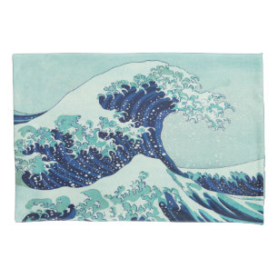 Hokusai Blue Waves Pillowcase