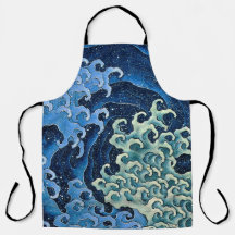 Hokusai Feminine Wave Vintage Ocean 