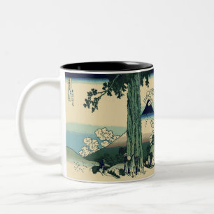 Hokusai Fugaku Two-Tone Coffee Mug