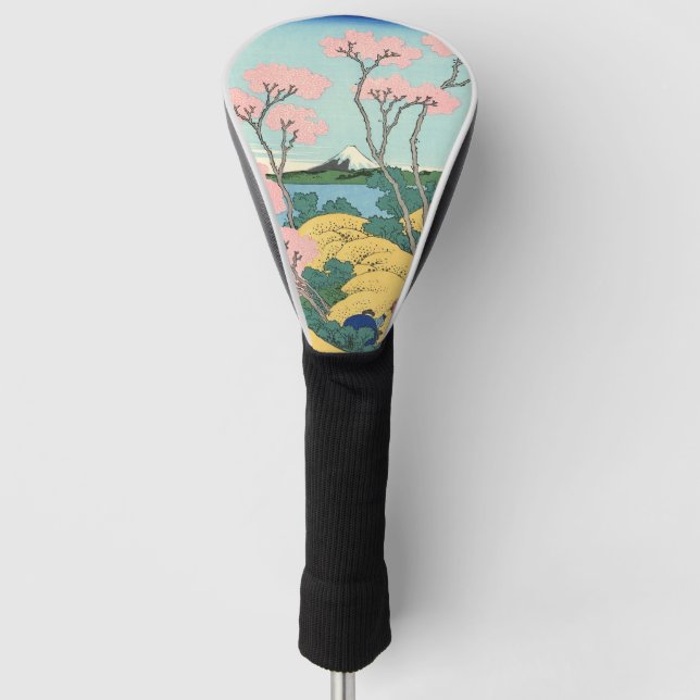 Hokusai Fuji from Gotenyama on the Tōkaidō  Golf Head Cover (Front)
