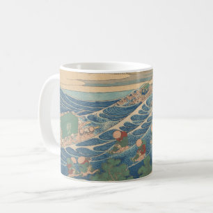 Hokusai Fuji Seen from Kanaya Mug