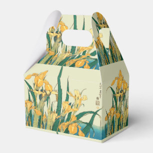 Hokusai Grasshopper Iris Vintage Print: Japanese Favour Box