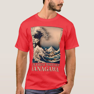 Hokusai Great Wave Off Kanagawa gift T-Shirt