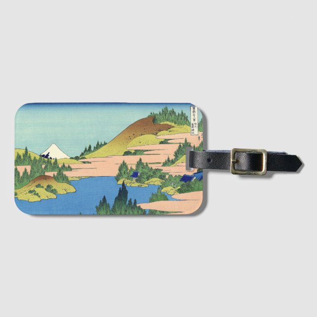 Hokusai Hakone Lake in Sagami Province  Luggage Tag (Front Horizontal)