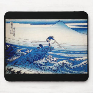 Hokusai KATSUSHIKA, HOKUSAI BLUE Mouse Mat
