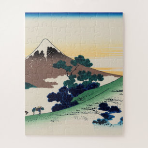 Hokusai Katsushika - Inume Pass Jigsaw Puzzle