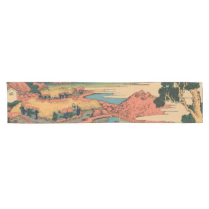 Hokusai Katsushika - The Tea Plantation Short Table Runner