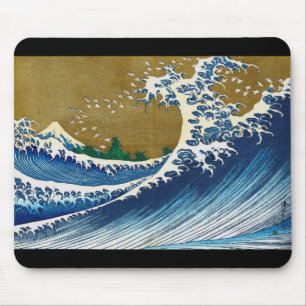 Hokusai KATSUSHIKA, "Umi no Fuji" (Fuji of the Sea Mouse Mat
