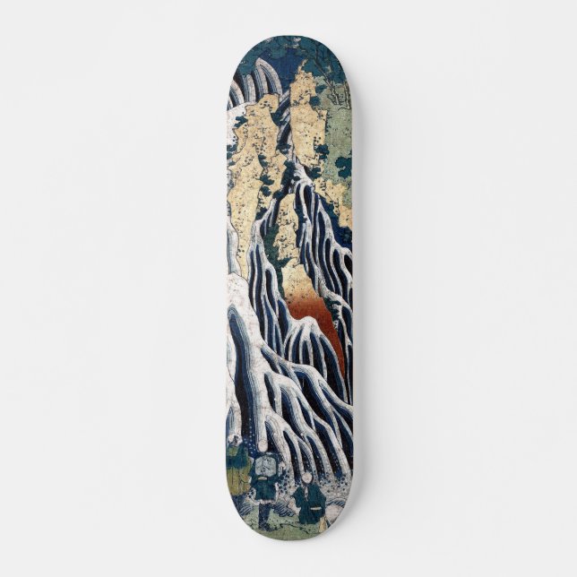 Hokusai Kirifuri Falls, Mount Kurokami, Shimotsuke Skateboard (Front)