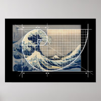 Hokusai Meets Fibonacci, Version