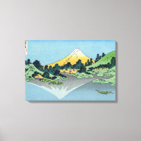 Hokusai - Mount Fuji Reflects in Lake Kawaguchi