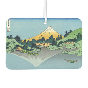 Hokusai - Mount Fuji Reflects in Lake Kawaguchi Car Air Freshener