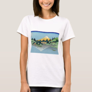 Hokusai - Mount Fuji Reflects in Lake Kawaguchi T-Shirt